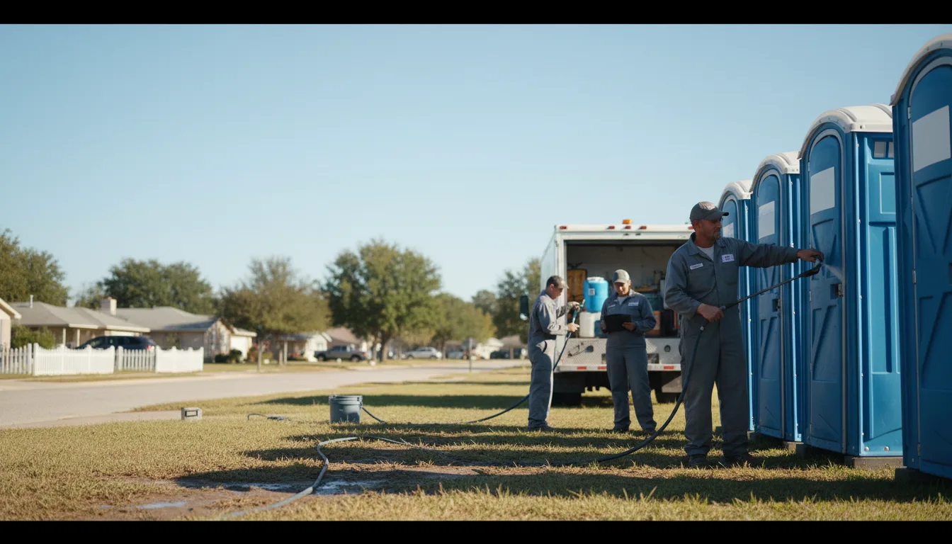 Long-Term Portable Toilet Rental in Jefferson, AR near me